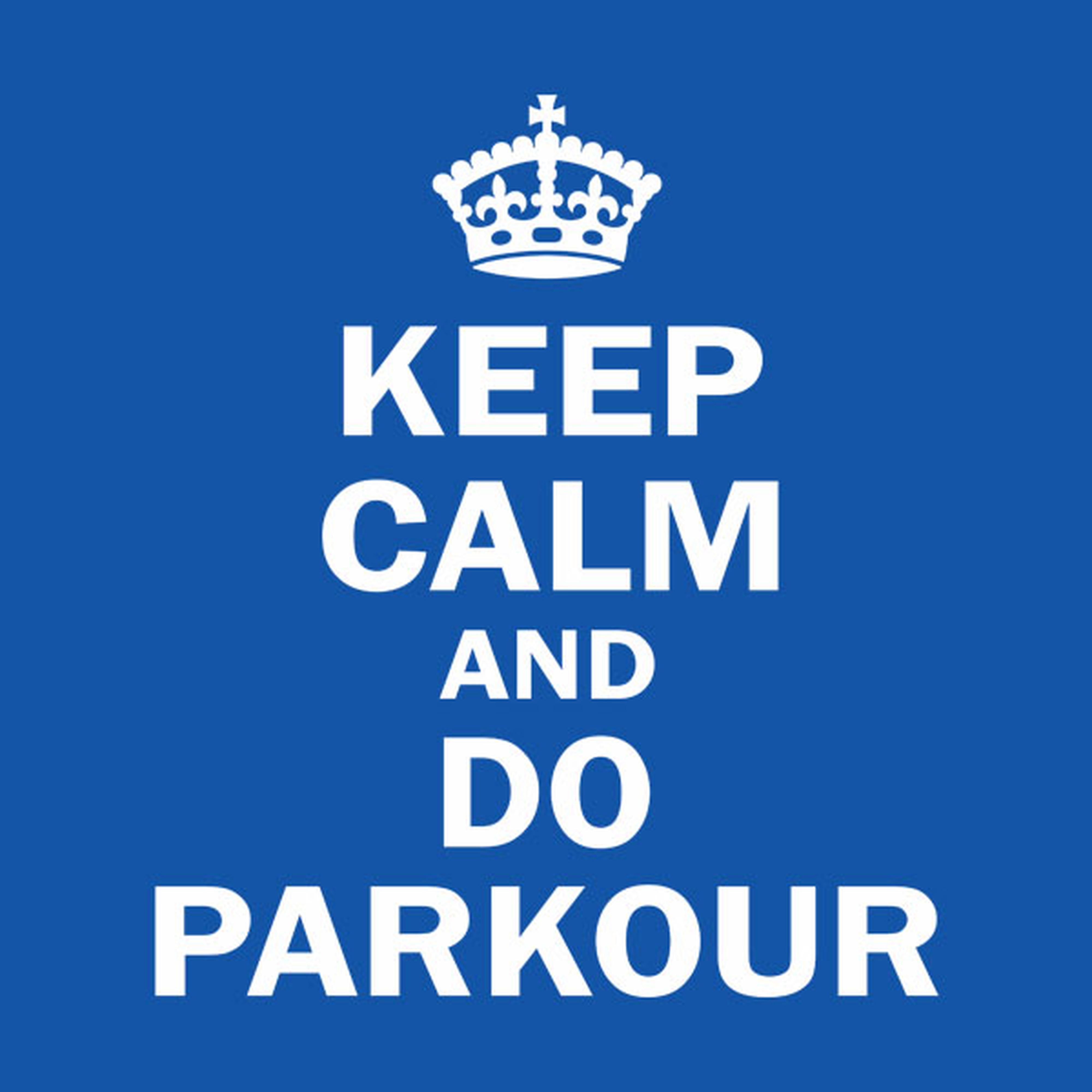Keep calm and do parkour - T-shirt