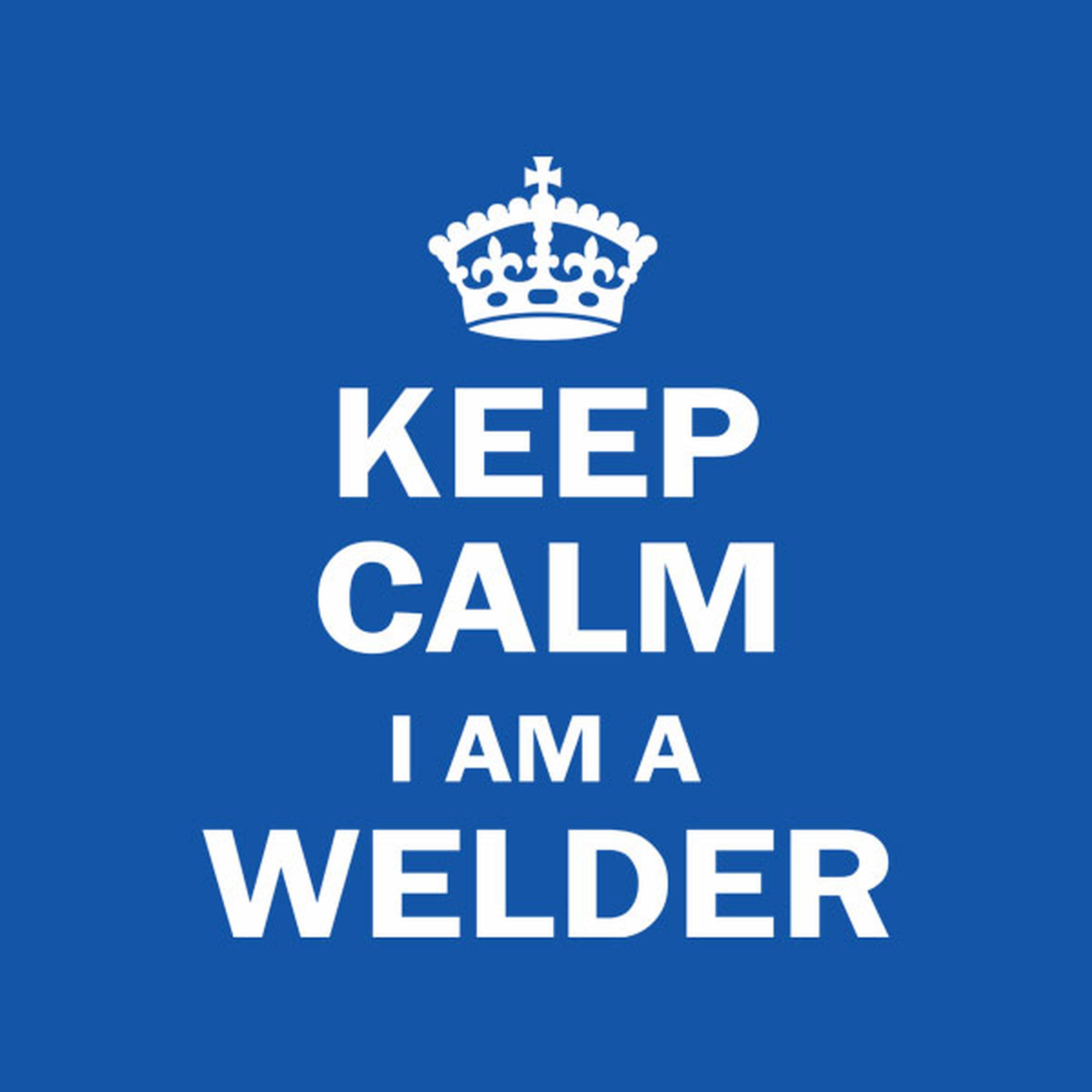 Keep calm I am a welder - T-shirt