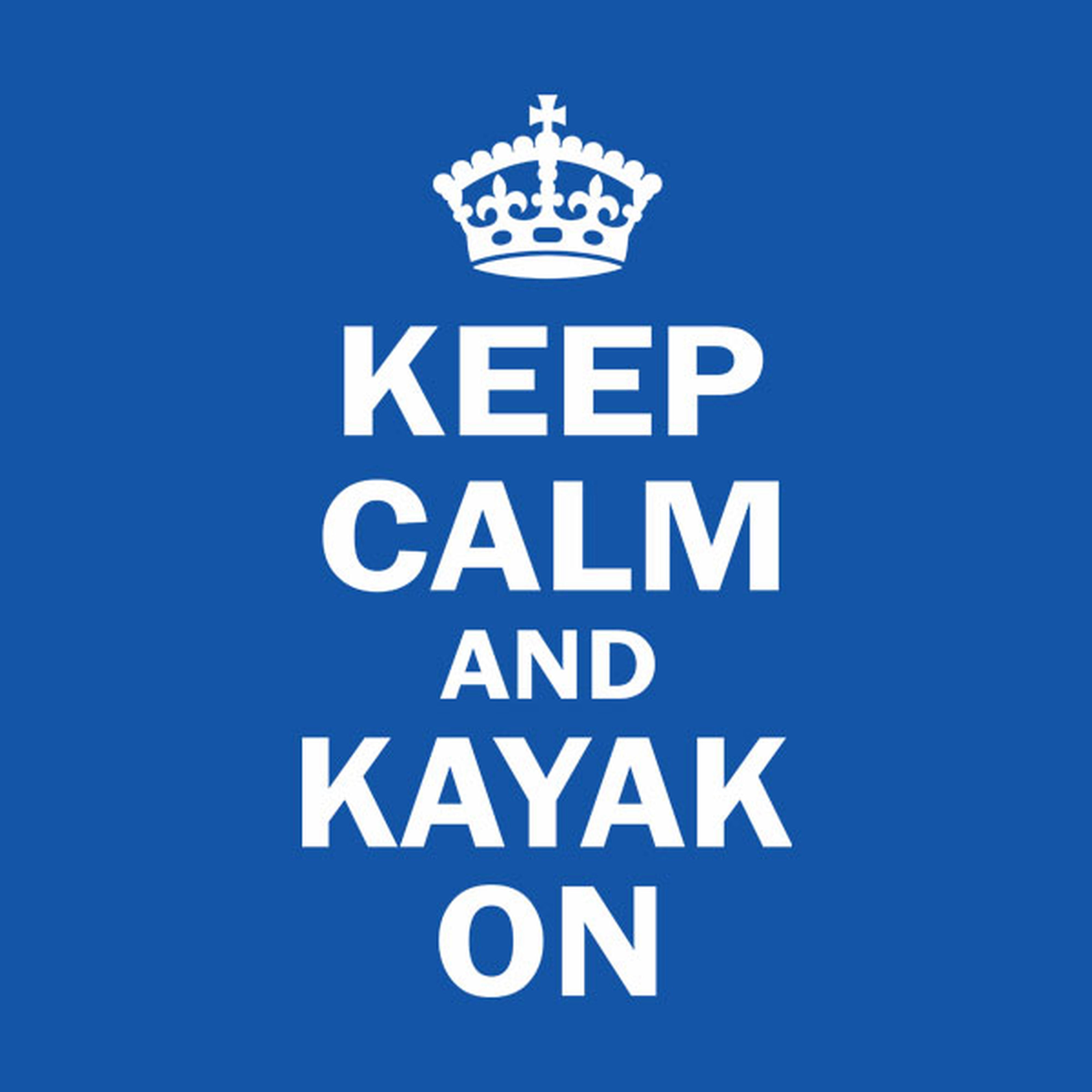 Keep calm and kayak on - T-shirt