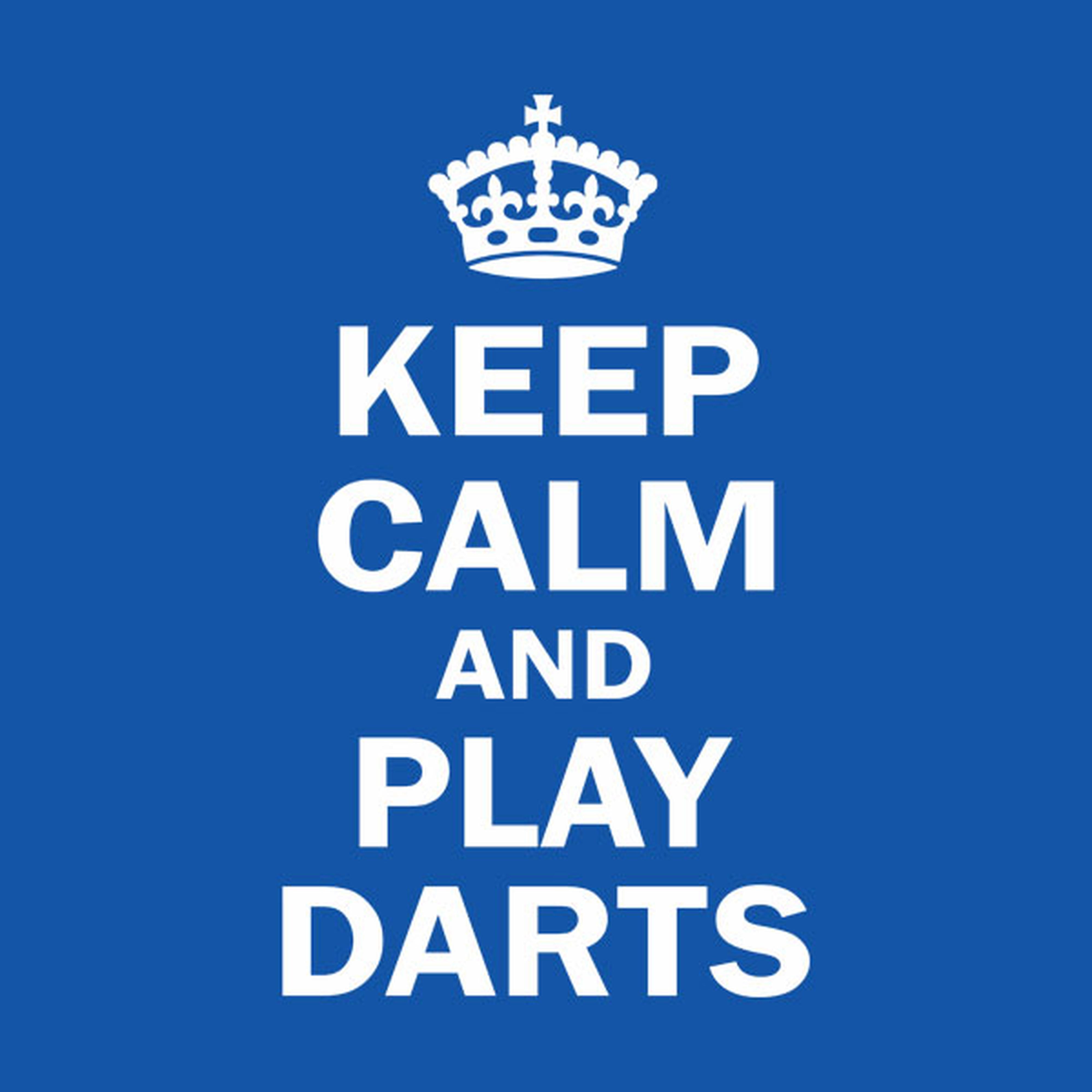 Keep calm and play darts - T-shirt