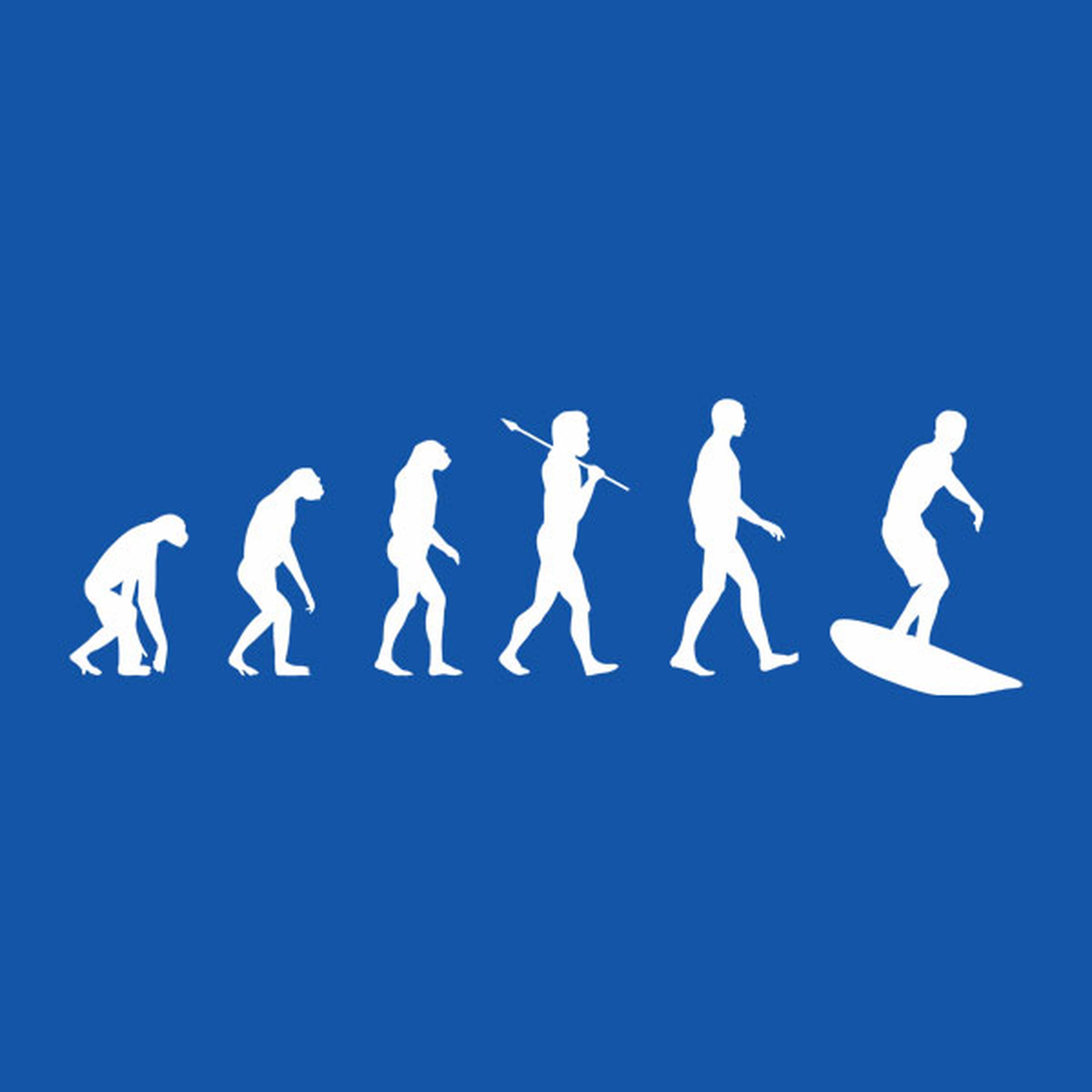 Evolution of Surfer T-shirt