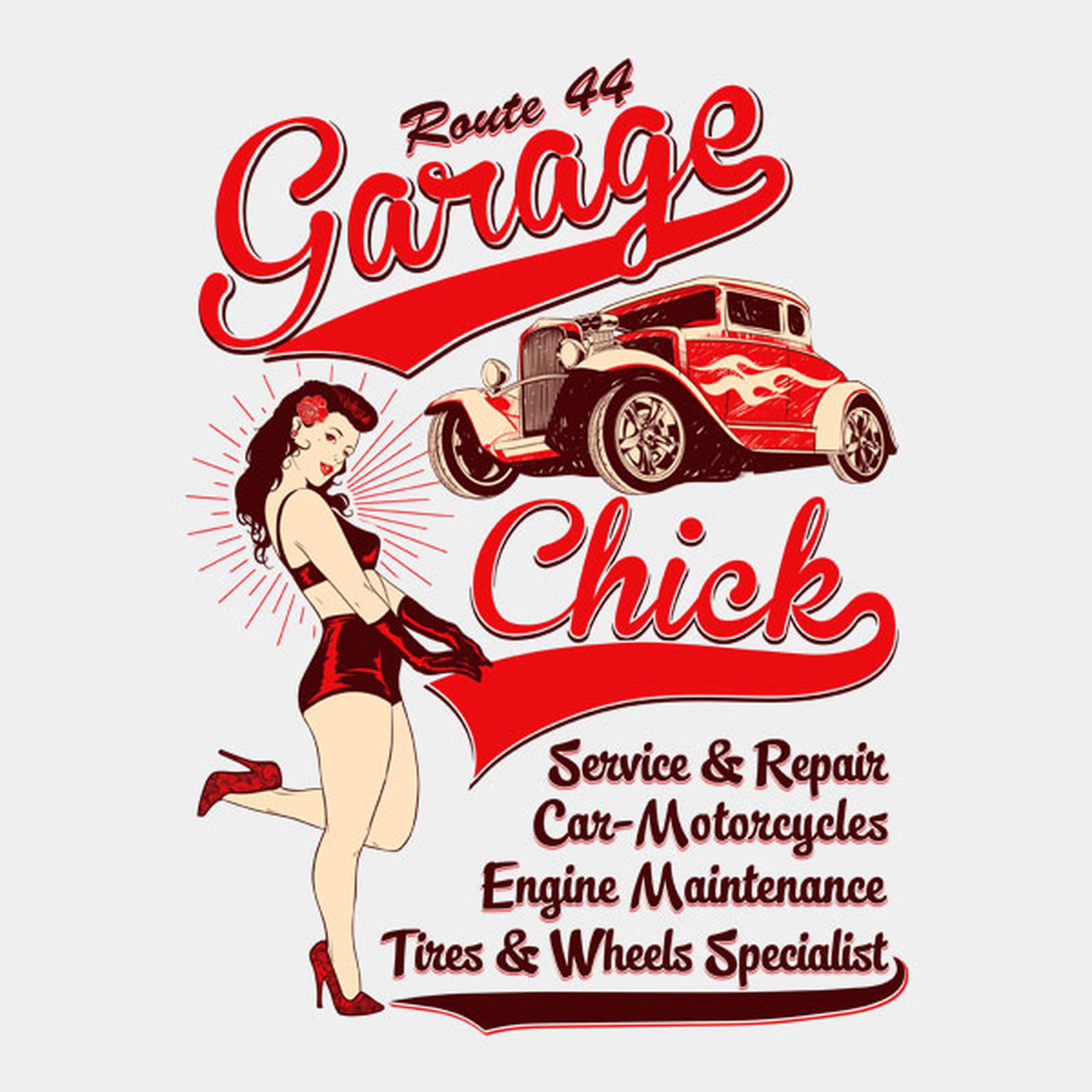 Garage Chick - T-shirt