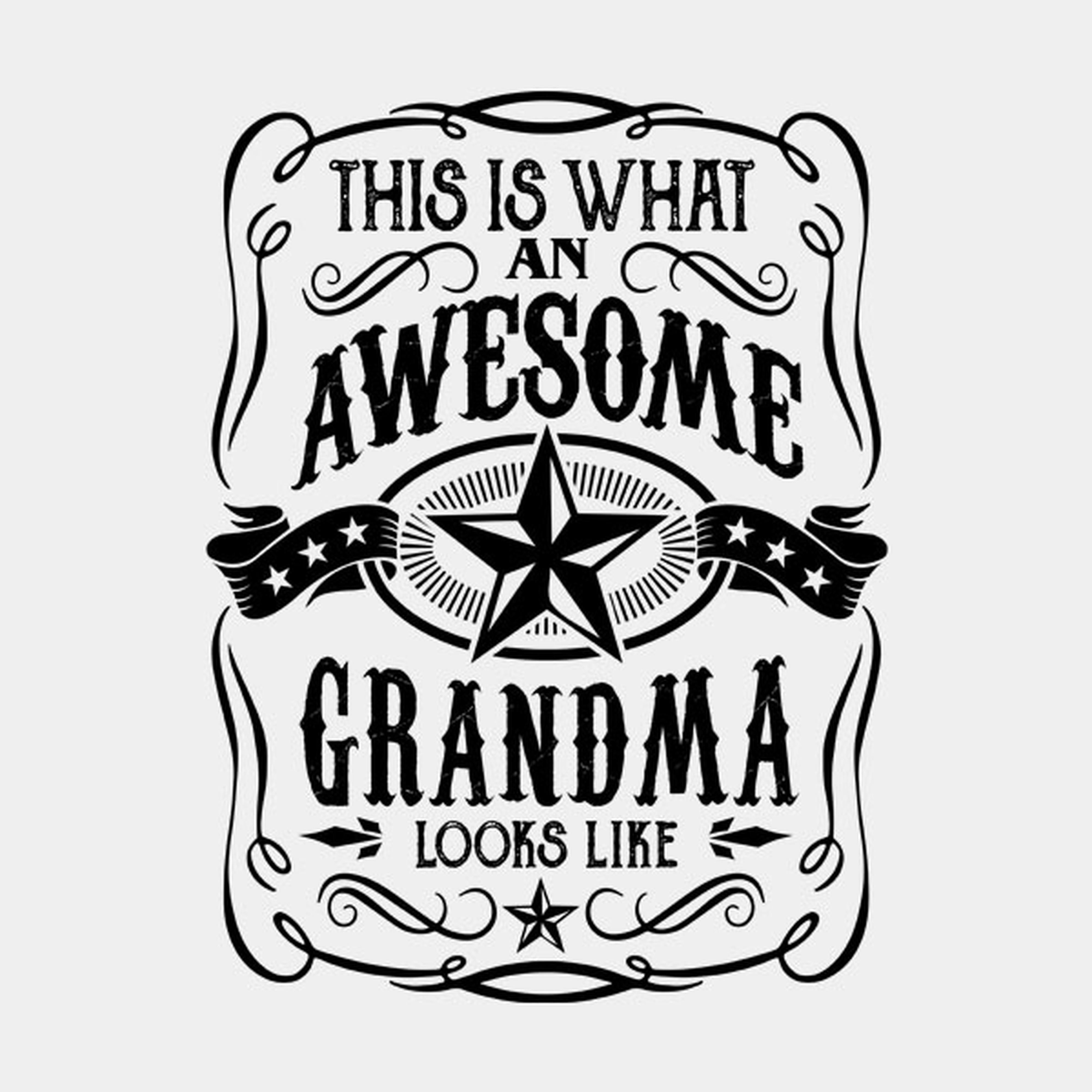 This is what an awesome grandma looks like - T-shirt