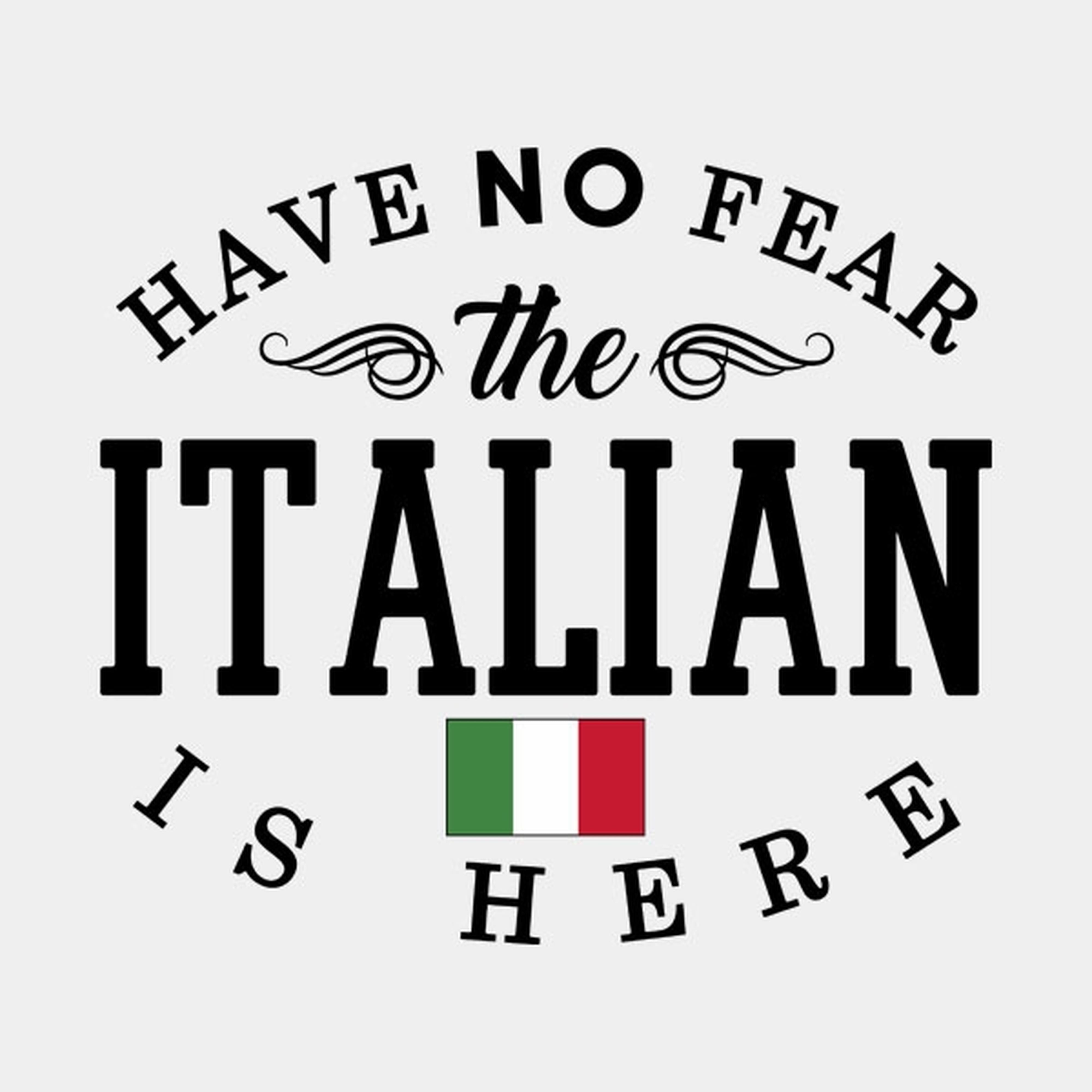 Have no fear, The Italian is here - T-shirt