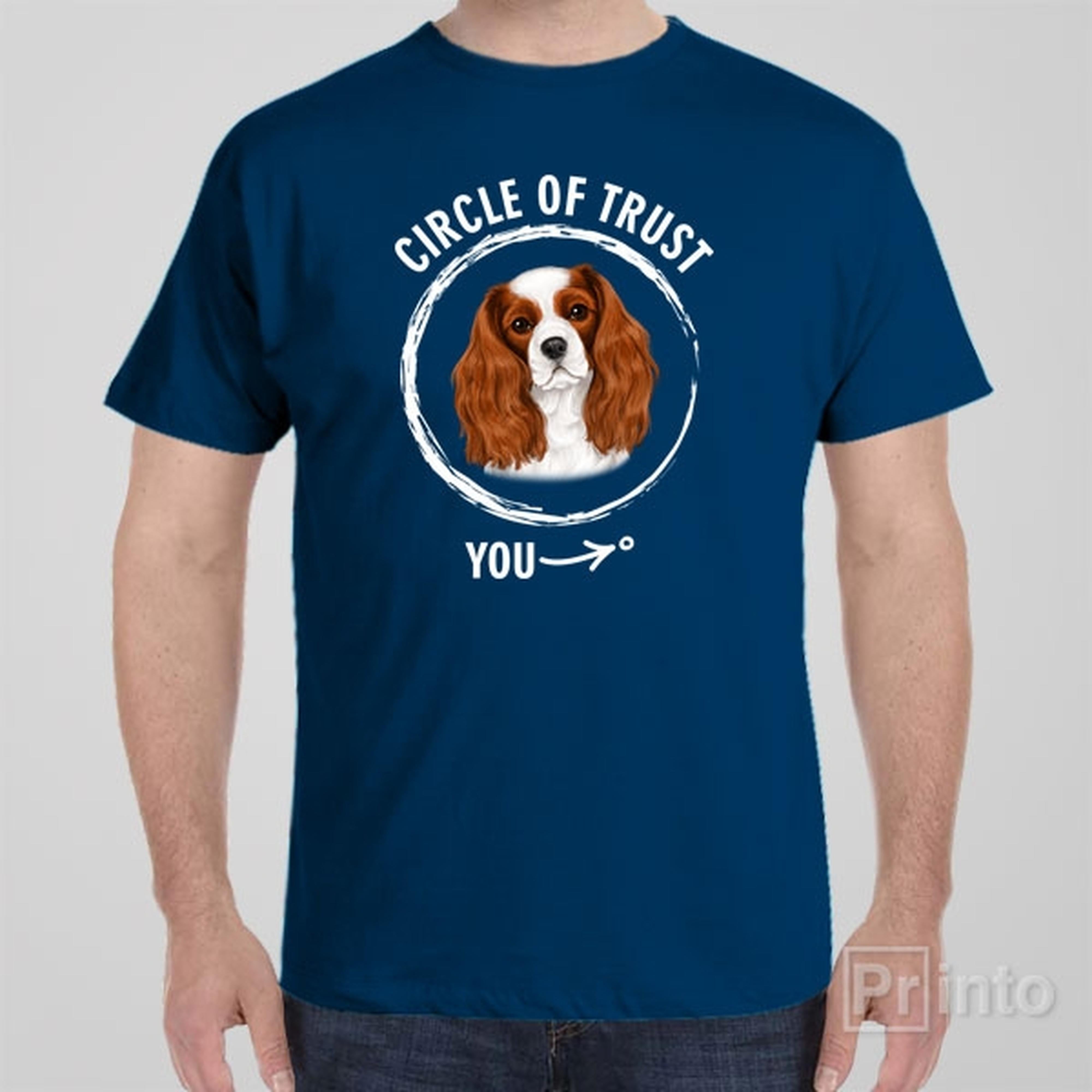 circle-of-trust-cavalier-king-charles-spaniel-t-shirt