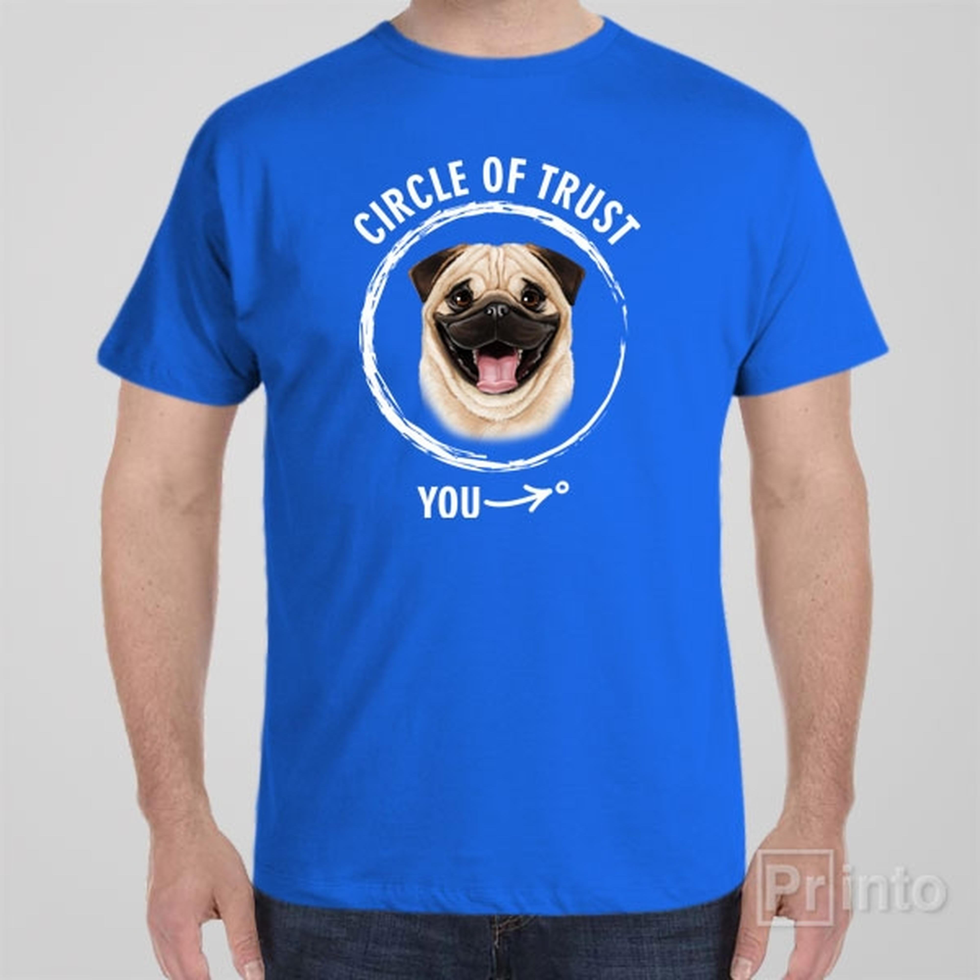 circle-of-trust-pug-t-shirt