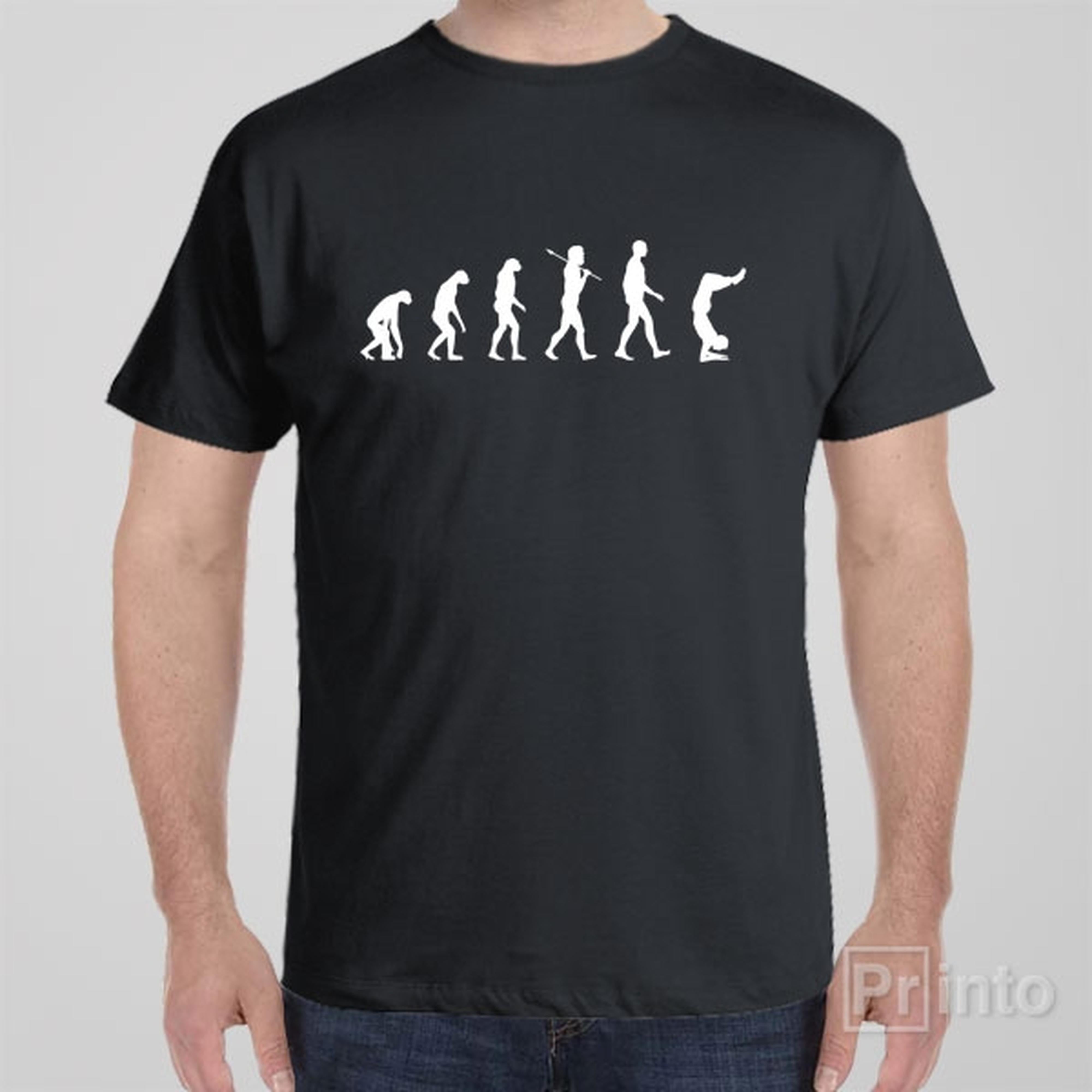 evolution-of-yoga-t-shirt