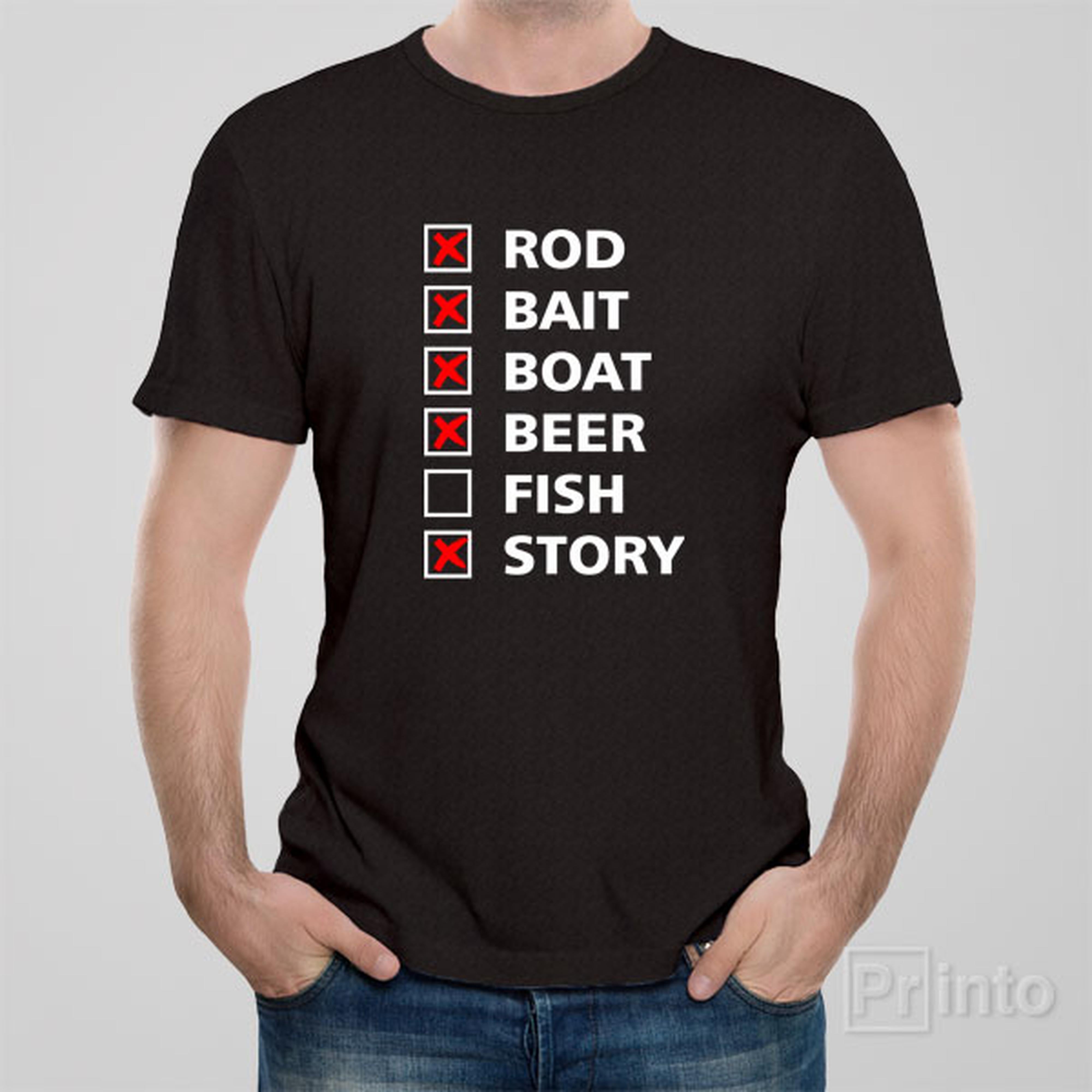 fishing-checklist-t-shirt