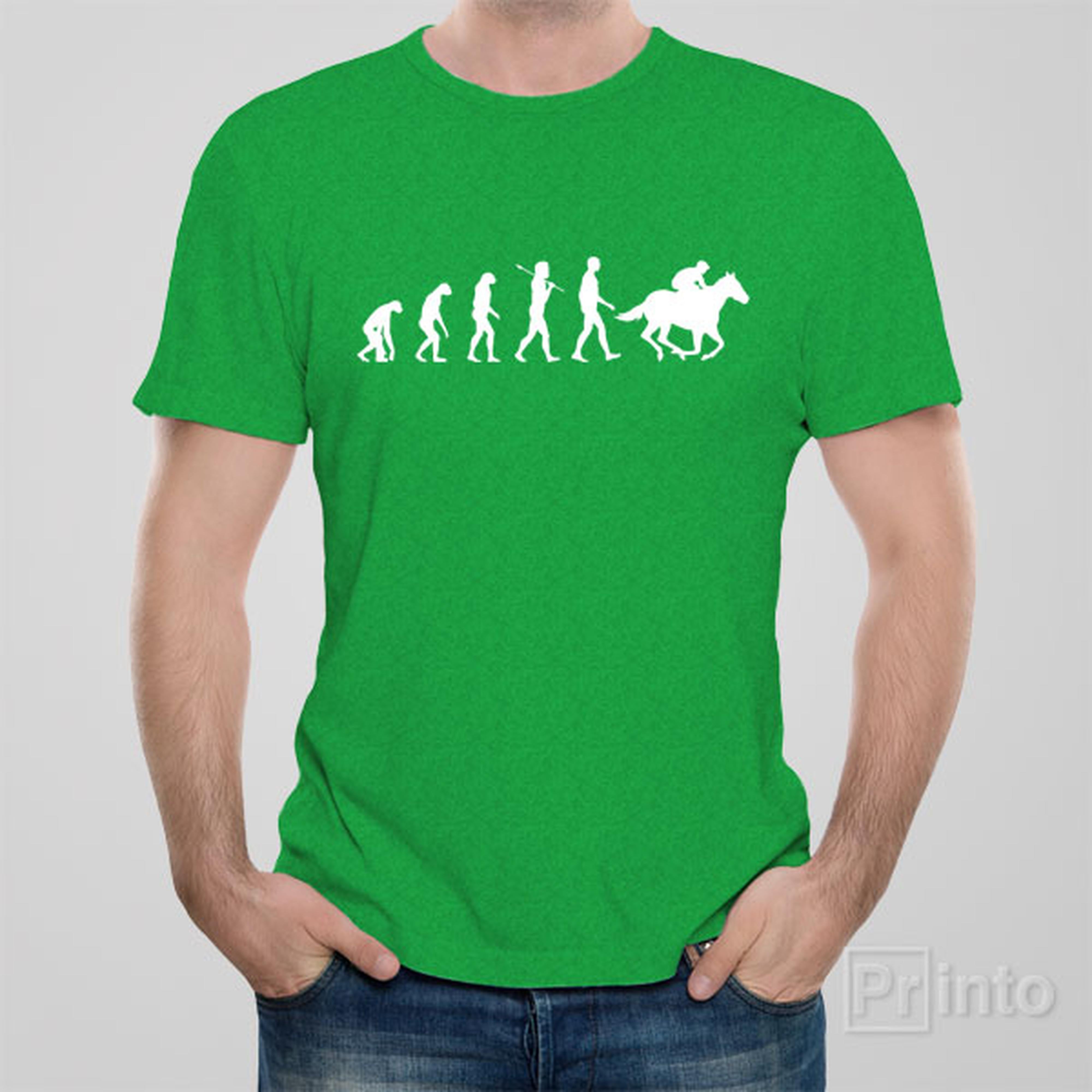evolution-of-horse-riding-t-shirt