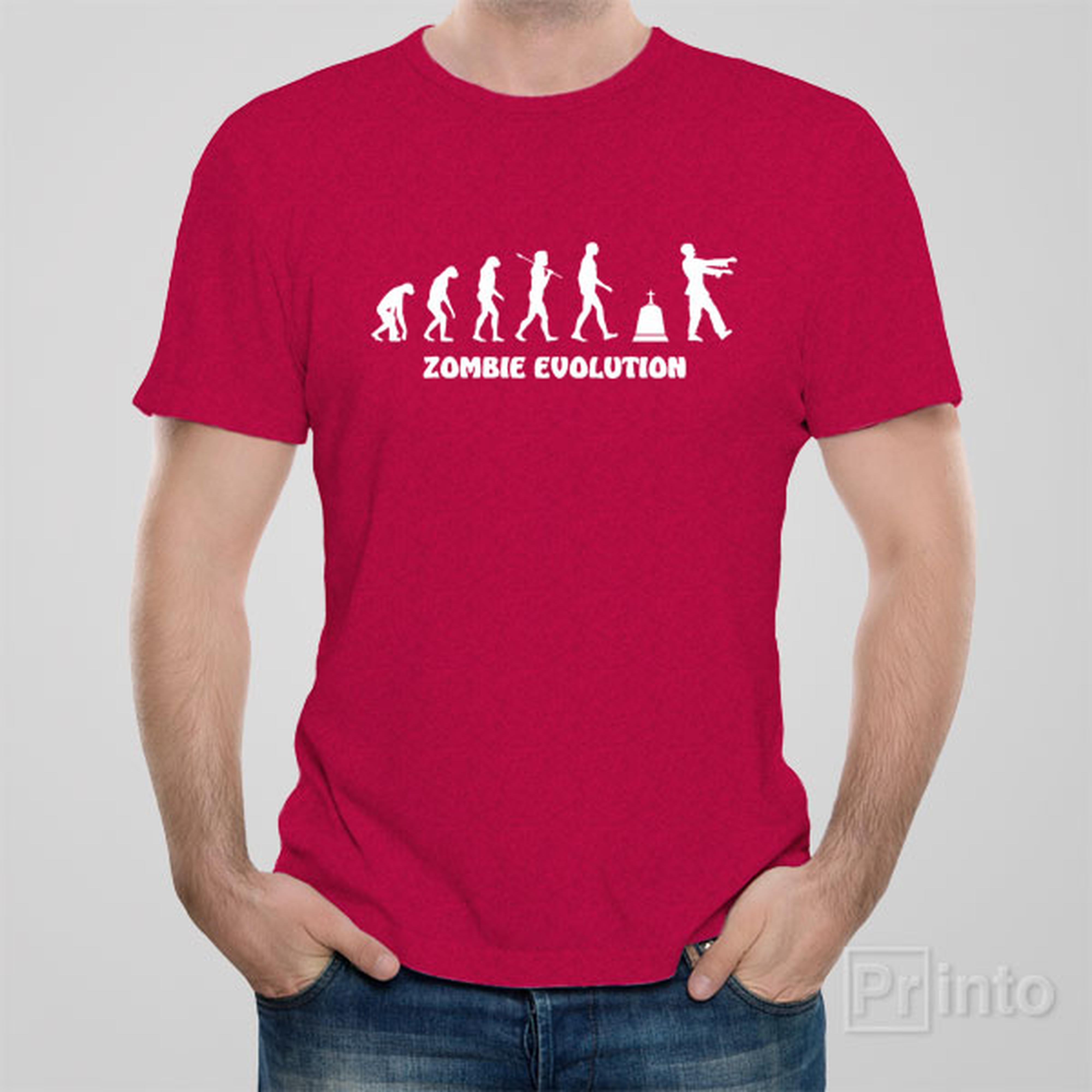 zombie-evolution-t-shirt