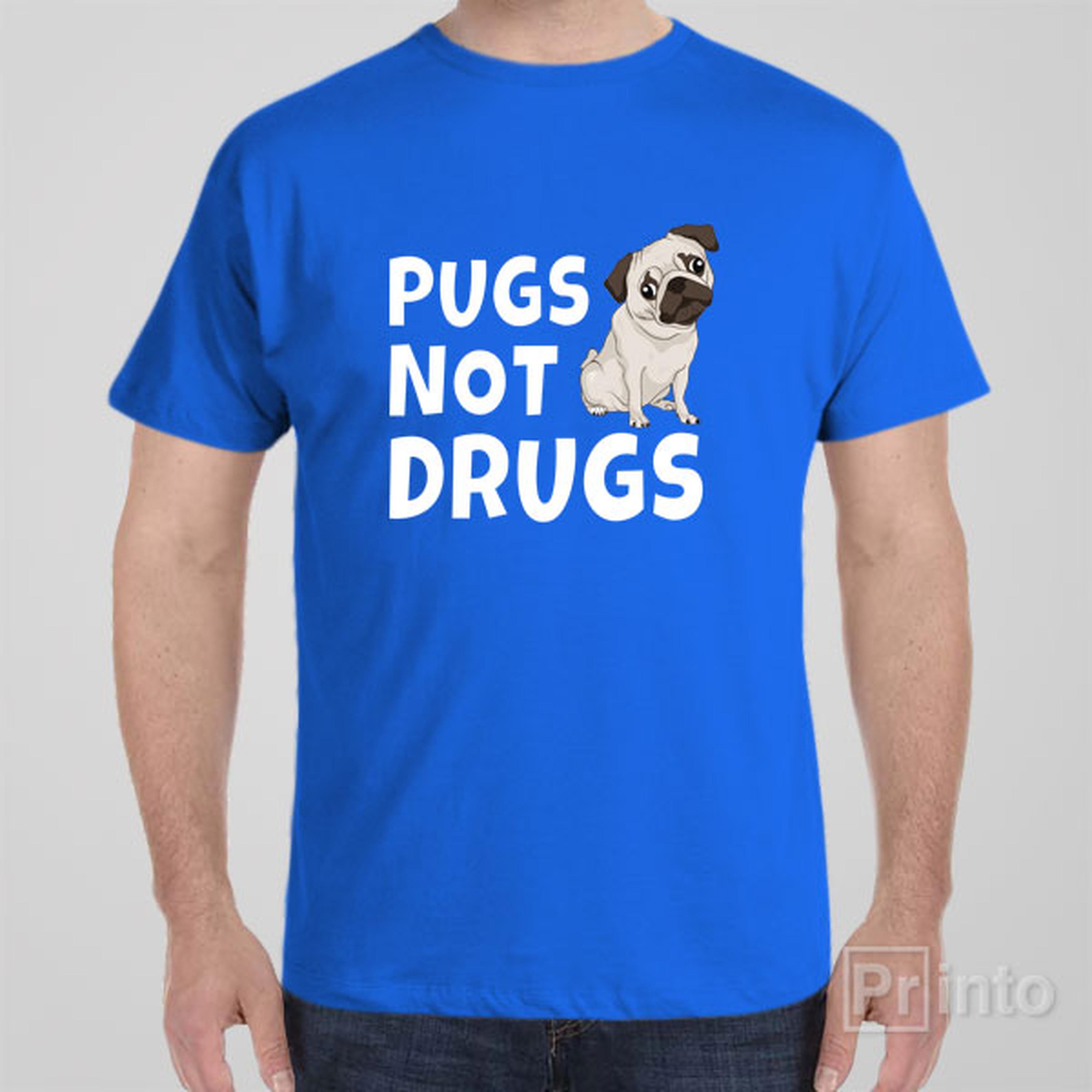 pugs-not-drugs-t-shirt