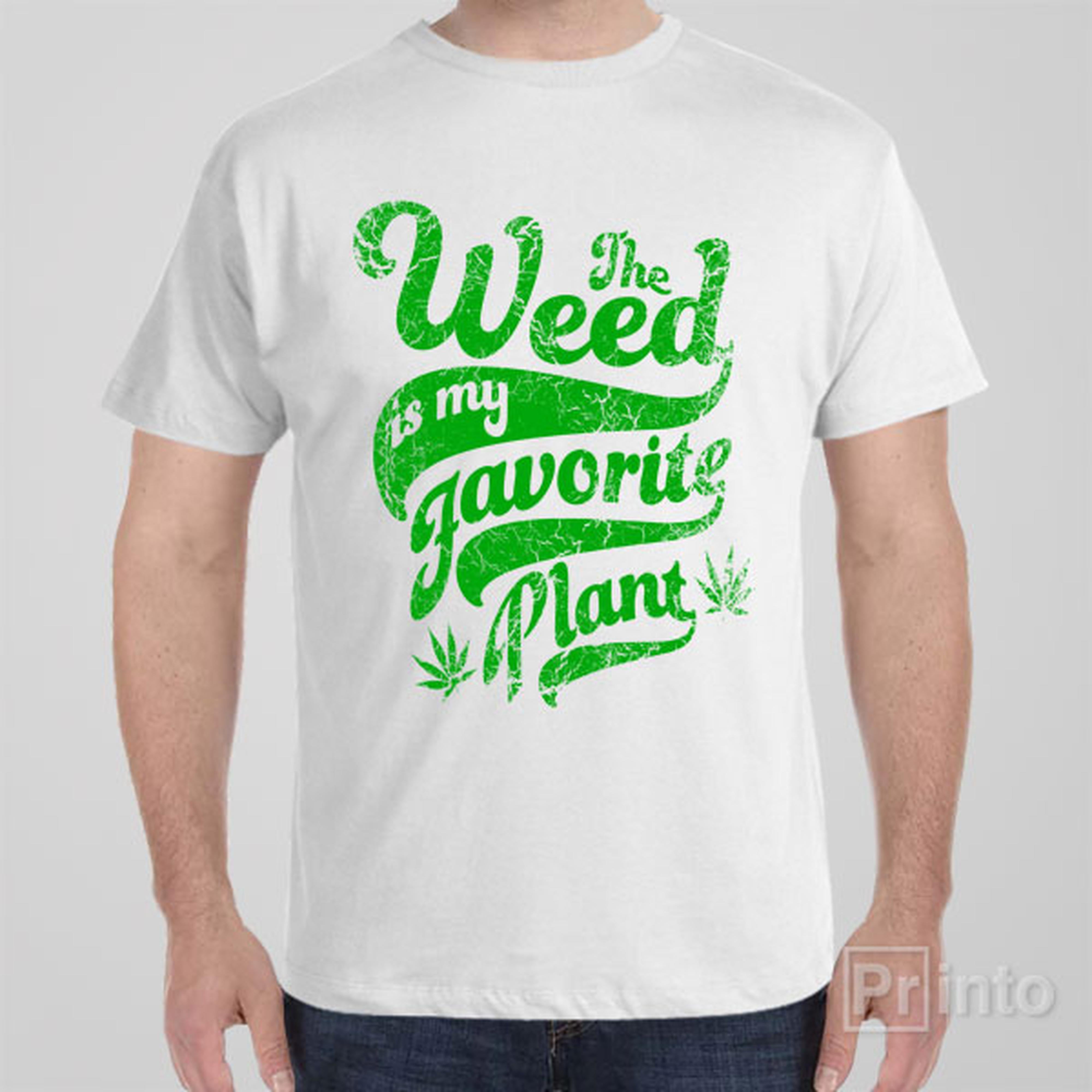 weed-my-favorite-plan-t-shirt