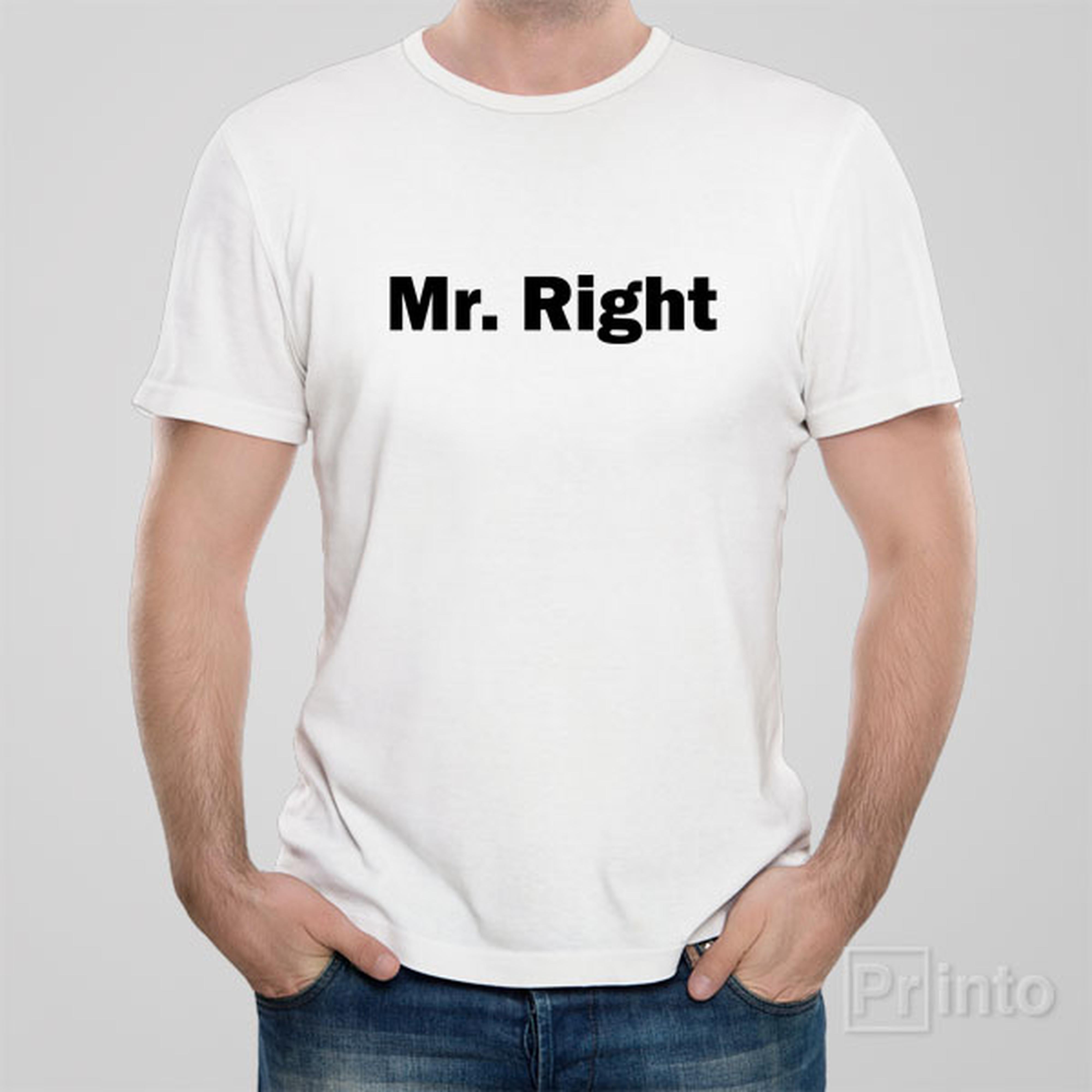 mr-right-t-shirt