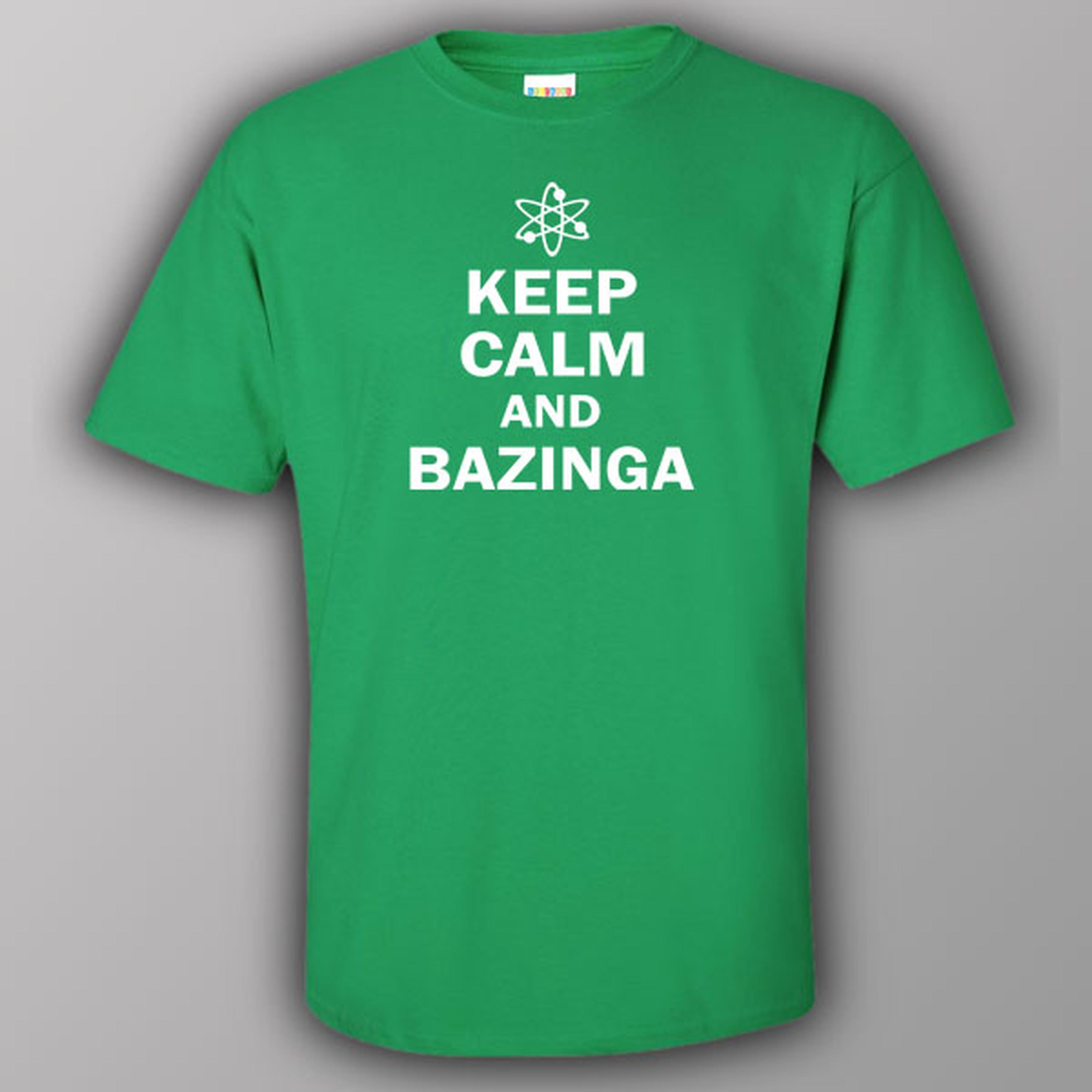 Keep calm and Bazinga - T-shirt