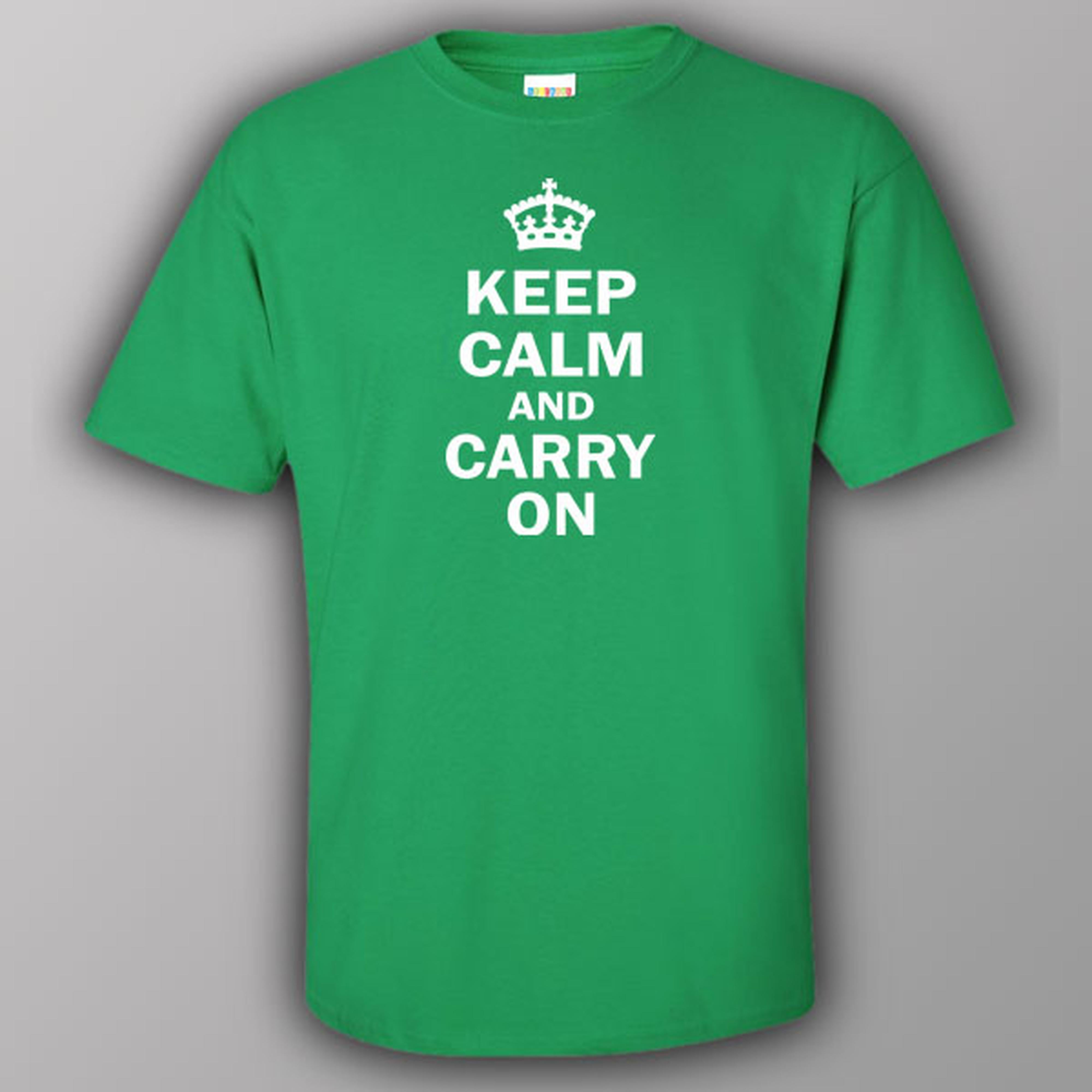 Keep calm and carry on - T-shirt