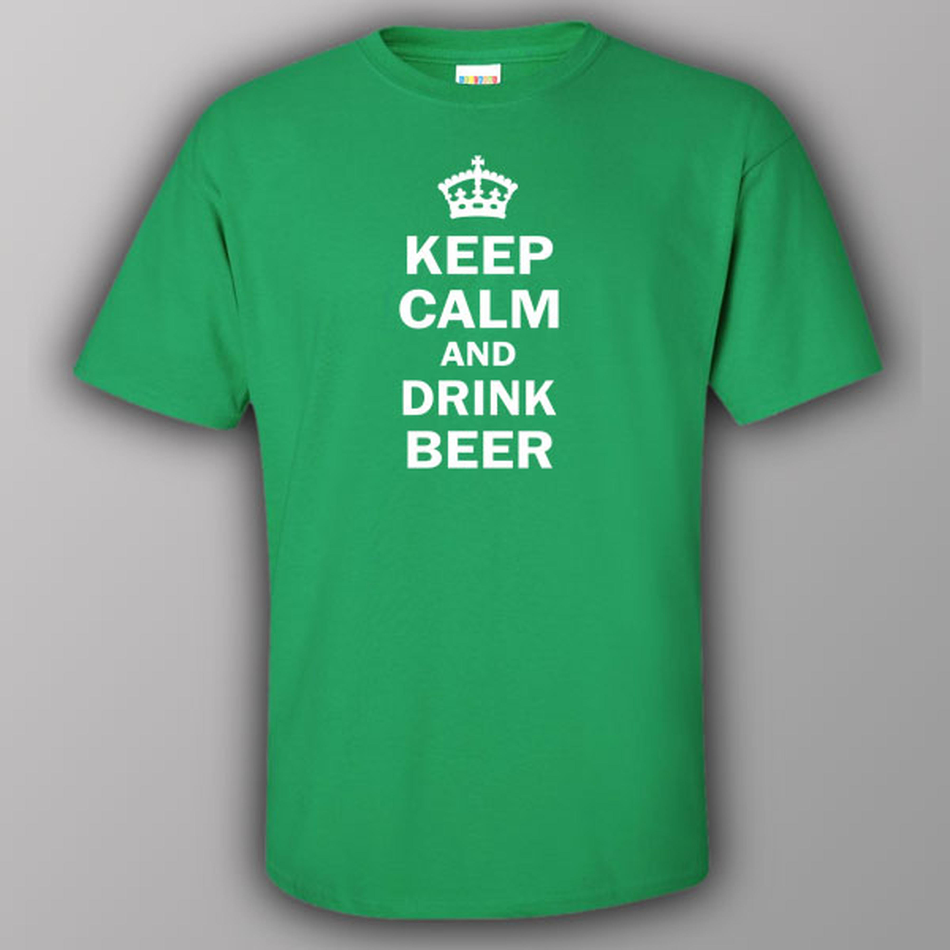 Keep calm and drink beer - T-shirt