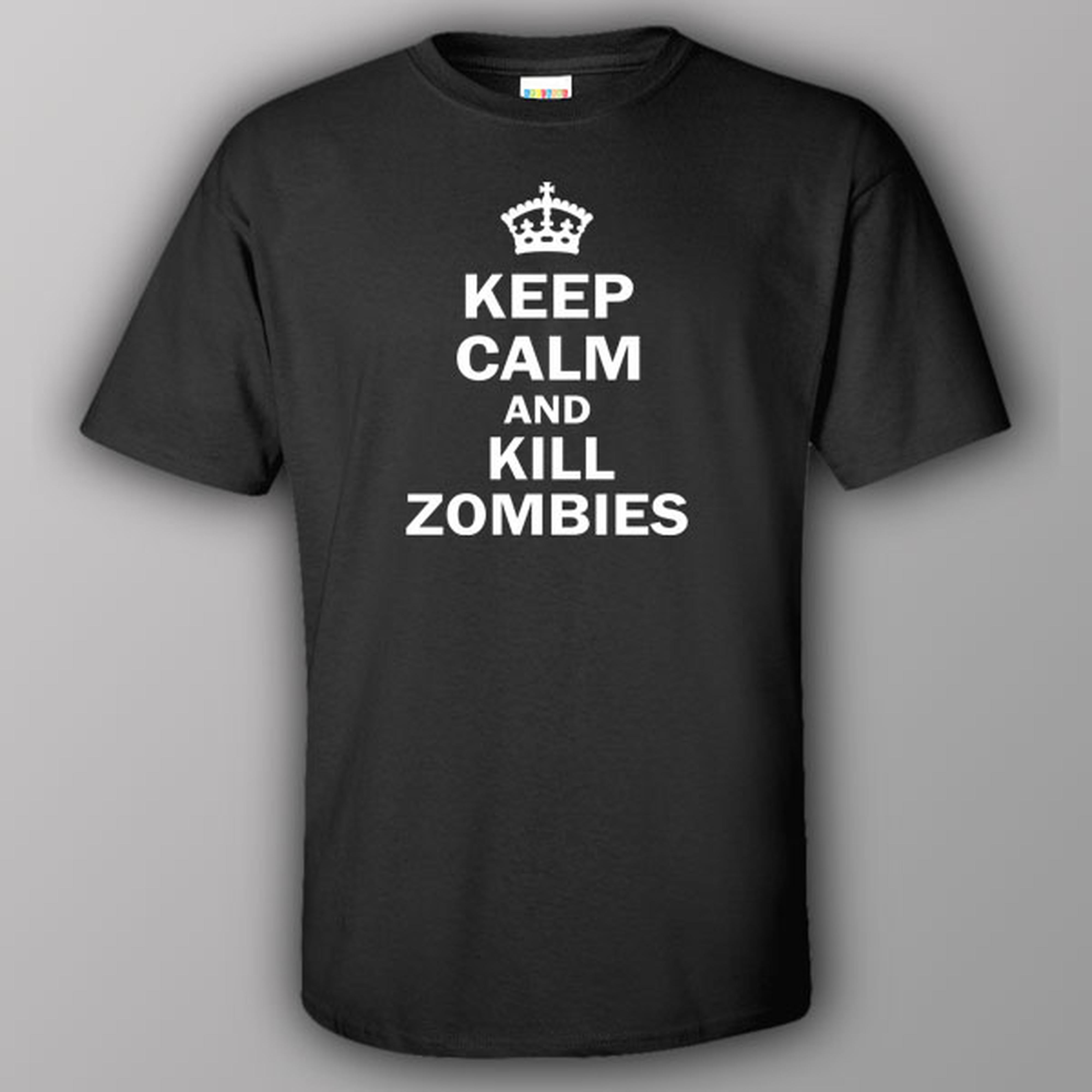 Keep calm and kill zombies - T-shirt