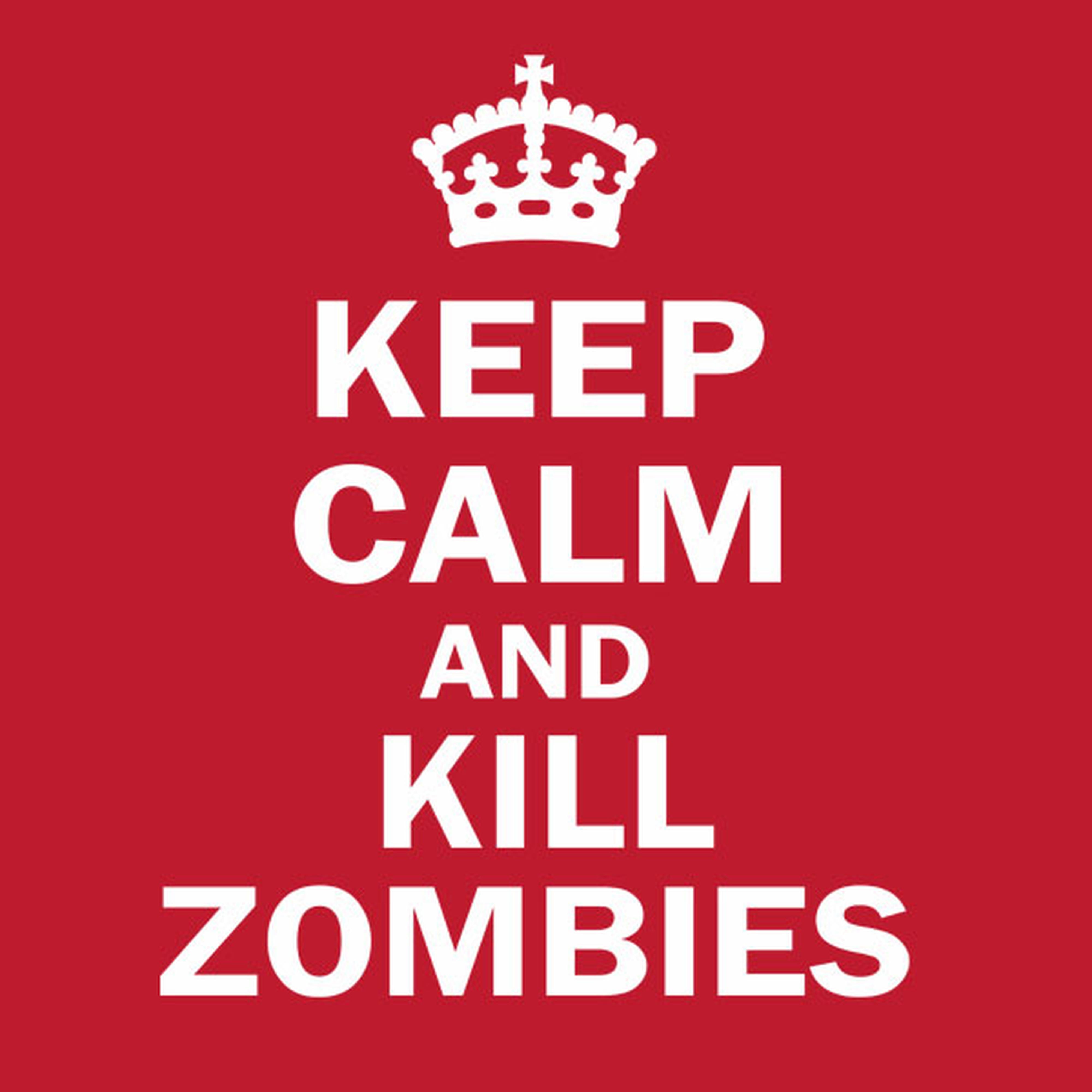 Keep calm and kill zombies - T-shirt