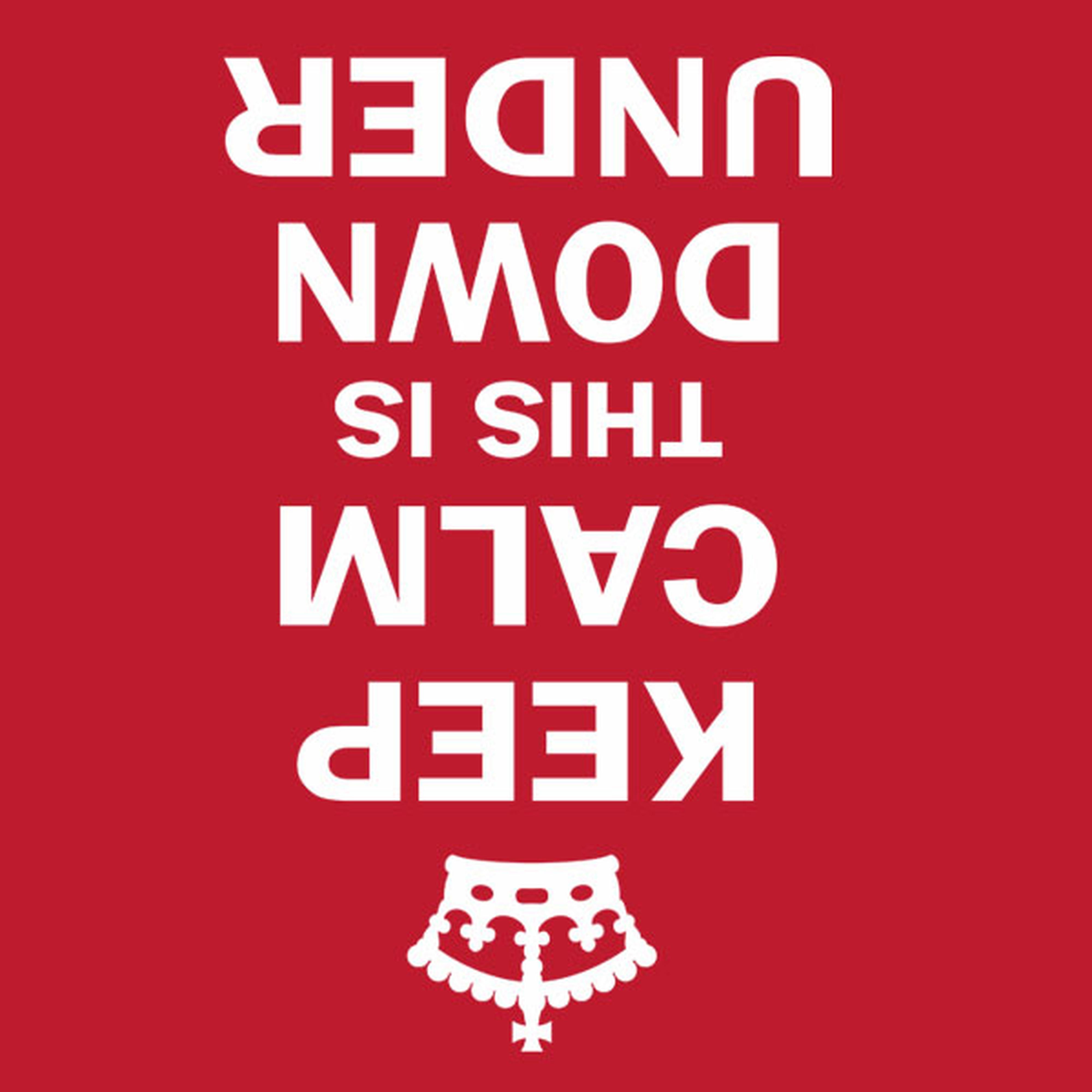 Keep calm this is Down Under - T-shirt