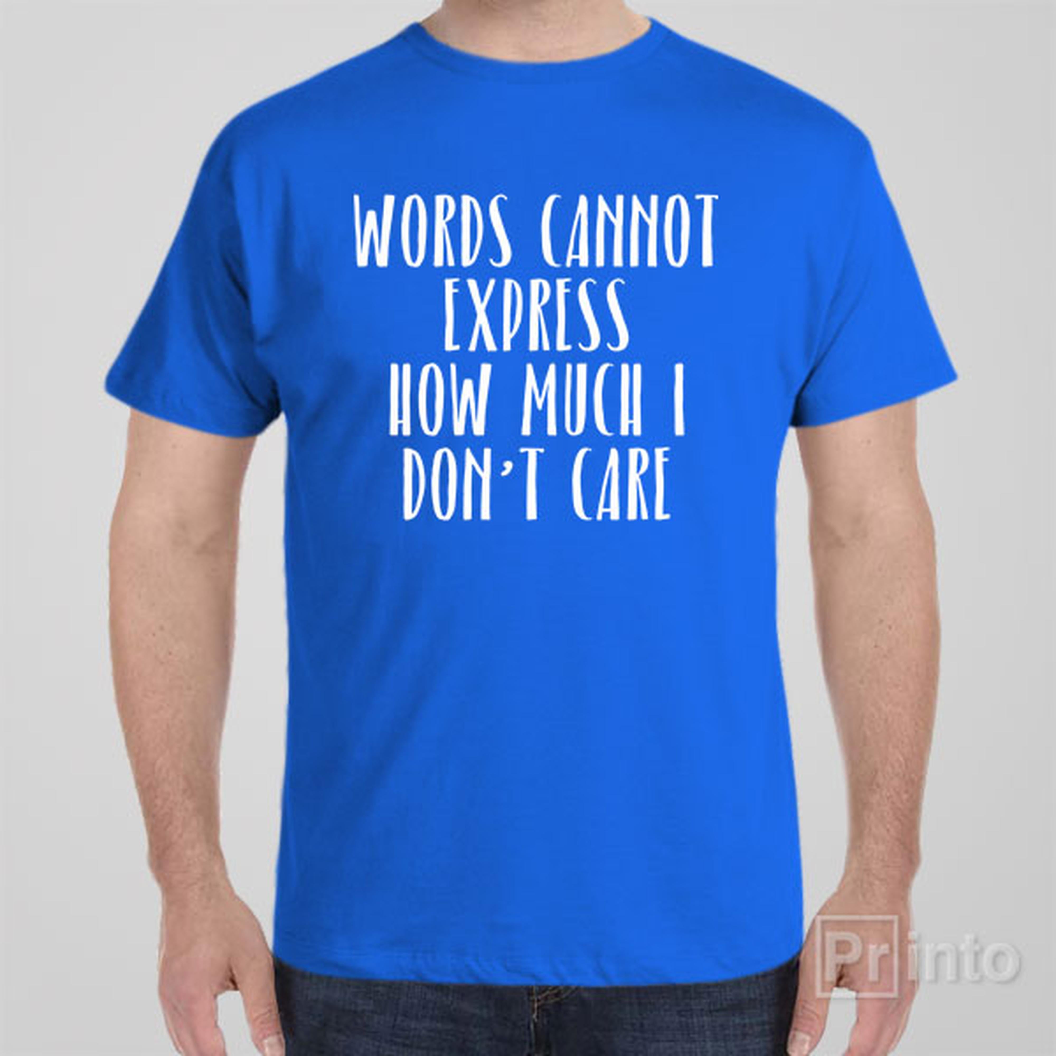 words-cannot-express-t-shirt